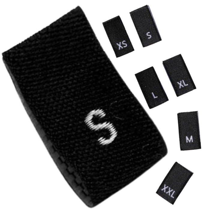 Size Labels XXS-XXL