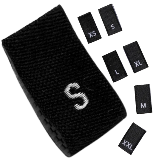 Size Labels XXS-XXL